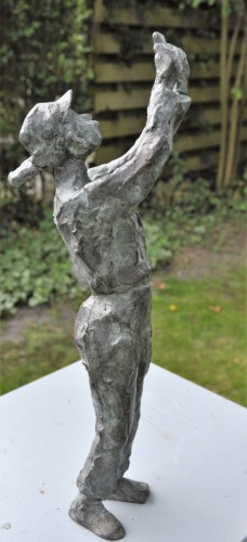 SELFIE, brons 32 cm     